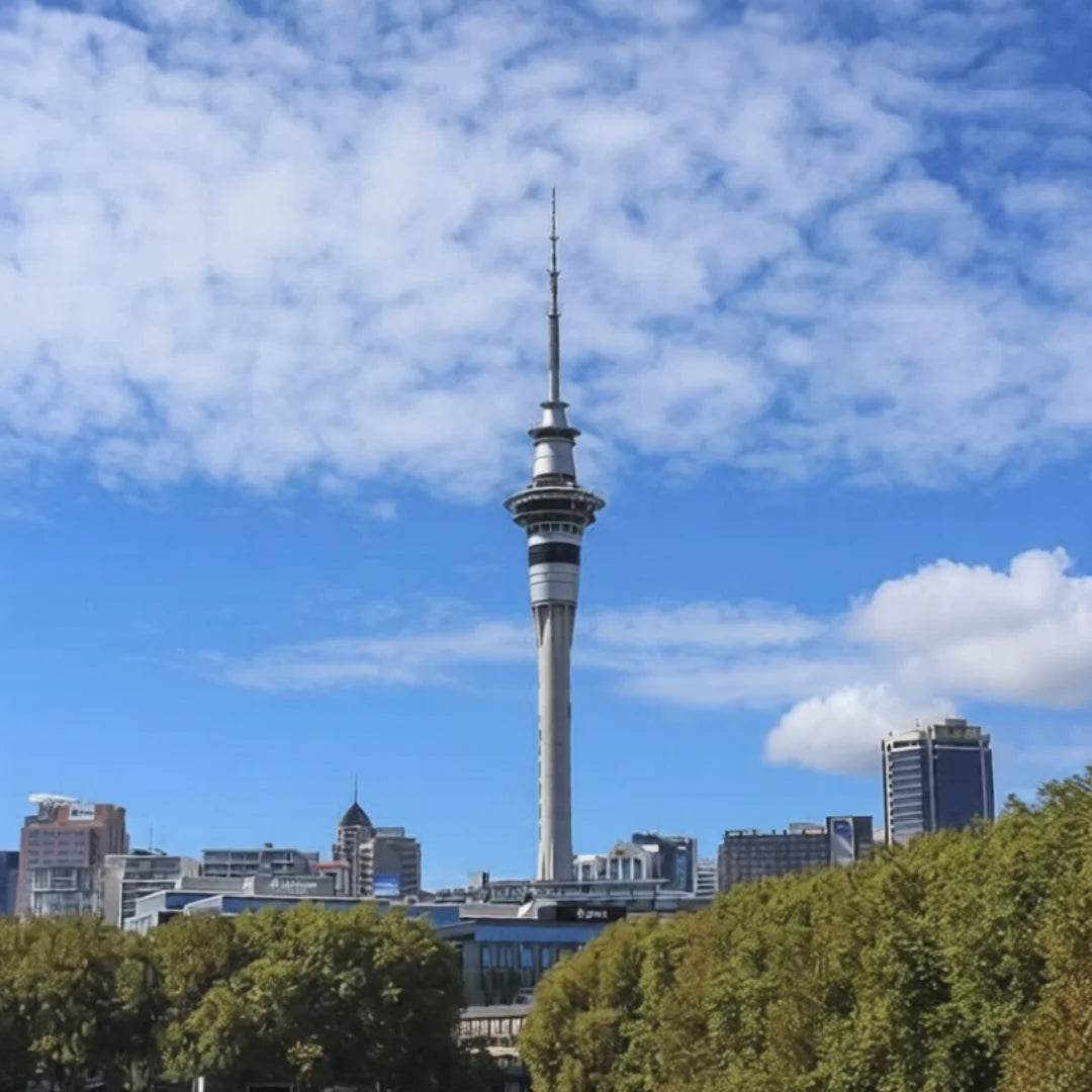 photo of the sky tower in Auckland 